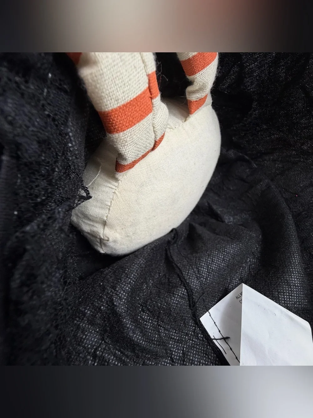Primitive Halloween Witch Shelf Sitter Doll Hand Painted Face 26” with tag
